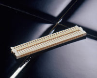 Narrow-pitch connectors